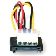 ACT Serial ATA voedingsverloop Kabel   0,15 m