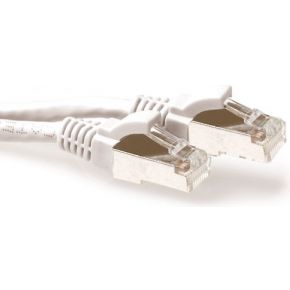 ACT FB7310 10m Cat6 S/FTP (S-STP) Wit netwerkkabel