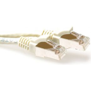 ACT FB7451 1.5m Cat6 S/FTP (S-STP) Ivoor netwerkkabel
