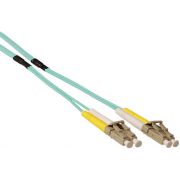 ACT 50 meter Multimode 50/125 OM3 duplex ruggedized fiber kabel met LC connectoren