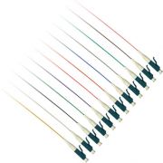 ACT LC 9/125 OS2 fiber pigtail set of 12 pieces