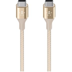 Belkin Duratek Usb Cusb C Dupont Kevlar Kabel 12M Goud belkin kopen in de aanbieding