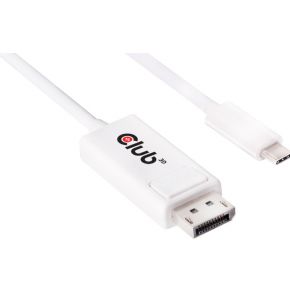 CLUB3D USB 3.1 Type C Cable to DisplayPort 1.2 UHD Adapter