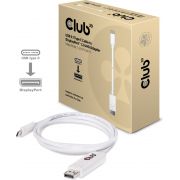 CLUB3D-USB-3-1-Type-C-Cable-to-DisplayPort-1-2-UHD-Adapter