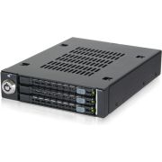 Icy Dock ToughArmor 3x2,5" SATA externe behuizing mobile rack voor externe 3,5" met slot