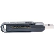 Manhattan-101981-USB-3-0-3-1-Gen-1-Type-A-Zwart-geheugenkaartlezer