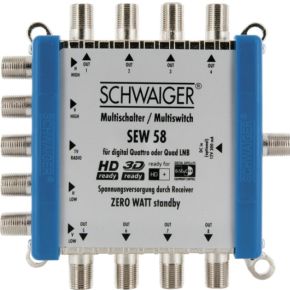 Schwaiger Sew58 531 Multischakelaar Voor Satelliet schwaiger kopen in de aanbieding