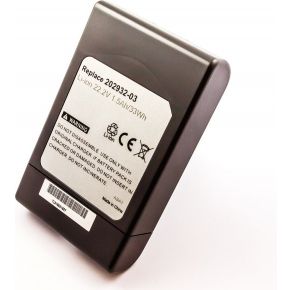 Microbattery Mbvc0021 Lithium Ion 1500Mah 222V Oplaadbare Batterijaccu microbattery kopen in de aanbieding