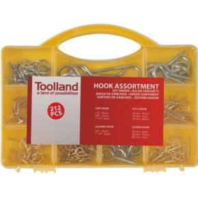 Toolland Set Haken 212 St toolland kopen in de aanbieding