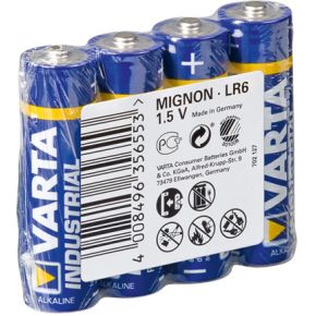 Wentronic Lr6 4 Sp Varta Industrial Alkaline 15V varta kopen in de aanbieding