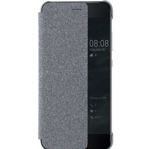 Huawei View Flip Cover Light Grey P10 huawei kopen in de aanbieding