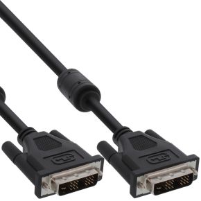 InLine 17783 3m DVI-D DVI-D Zwart DVI kabel