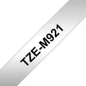 Brother TZe-M921 Zwart op metallic TZe labelprinter-tape