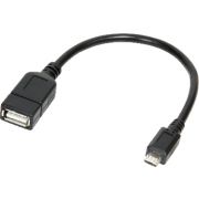 LogiLink AA0035 USB-kabel Micro USB (m) naar USB A (female)