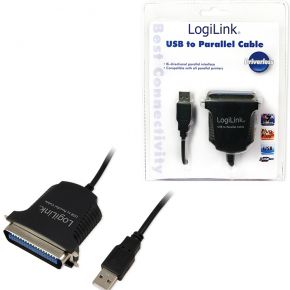 LogiLink AU0003C kabeladapter/verloopstukje parallel naar USB