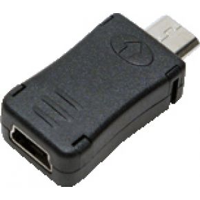 LogiLink AU0010 kabeladapter/verloopstukje mini USB naar micro USB