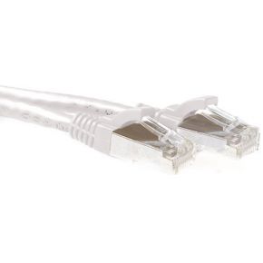 ACT FB6400 0.5m Cat6a S/FTP (S-STP) Wit netwerkkabel