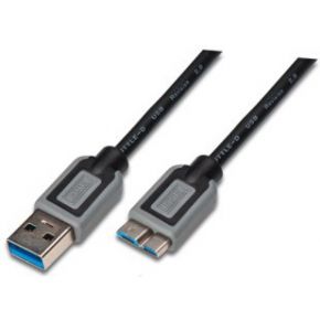LogiLink CU0027 USB 3.0 kabel USB A - Micro USB zwart