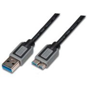LogiLink CU0027 USB 3.0 kabel USB A - Micro USB zwart