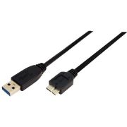 LogiLink CU0037 USB-kabel 0,6m  USB-A <> USB Micro-B