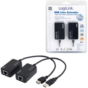 LogiLink Line Extender USB via CAT5/6