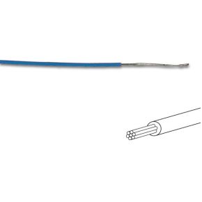 Velleman Montagedraad 14 Mm 02 Mm Meeraderig Blauw velleman kopen in de aanbieding