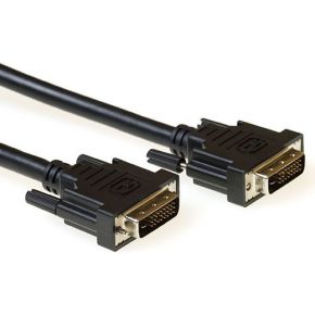 ACT AK3834 1.5m DVI-D DVI-D Zwart video kabel adapter