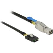 DeLOCK 83616 1m 6Gbit/s Zwart Serial Attached SCSI (SAS)-kabel