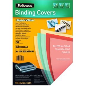 Fellowes 5376001 A4 Pvc Transparant 100Stuks Binding Cover fellowes kopen in de aanbieding