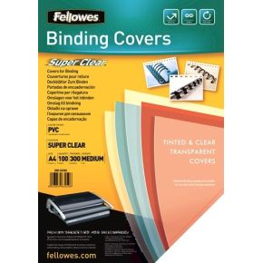 Fellowes 53763 A4 Pvc Transparant 100Stuks Binding Cover fellowes kopen in de aanbieding