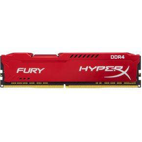 Kingston DDR4 HyperX Fury 1x16GB 2400 Red Geheugenmodule