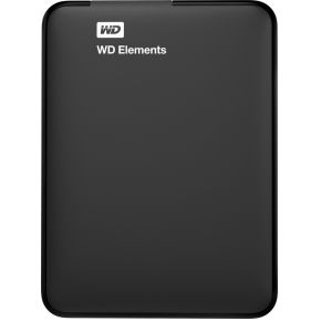 Western Digital Elements Portable 1TB Zwart