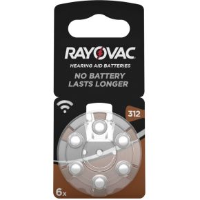Rayovac Acoustic Special 312 6 Hoorapparaat Batterijen rayovac kopen in de aanbieding