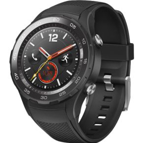 Huawei Watch 2 12 Amoled 4G Zwart Smartwatch huawei kopen in de aanbieding