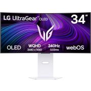 LG Ultragear 34GX90SA-W Wide Quad HD 240Hz Curved OLED gaming monitor