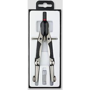 Rotring S0676570 Zwart Roestvrijstaal Passer rotring kopen in de aanbieding