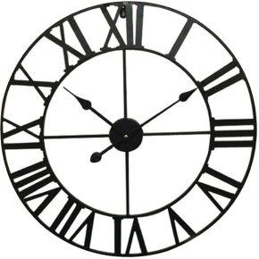 Balance Wandklok 60 Cm Analoog Zwart balance kopen in de aanbieding