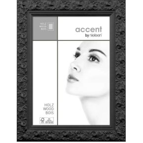 Nielsen Design Arabesque 40X50 Wood Portrait Black 8540012 nielsen design kopen in de aanbieding