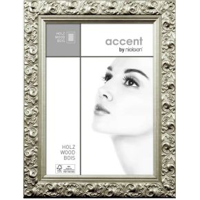 Nielsen Design Arabesque 40X50 Wood Portrait Silver 8540013 nielsen design kopen in de aanbieding