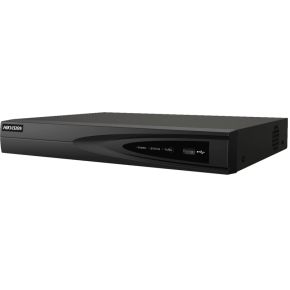 Hikvision Digital Technology DS-7604NI-K1/4P Zwart Netwerk Video Recorder (NVR)