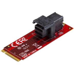 StarTech.com M2E4SFF8643 Intern U.2 interfacekaart/-adapter