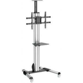 Startechcom Stndmtv70 70 Portable Flat Panel Floor Stand Zwart Roestvrijstaal Vloer startech kopen in de aanbieding Startechcom Stndmtv70 70 Portable Flat Panel Floor Stand Zwart Roestvrijstaal Vloer startech kopen in de aanbieding