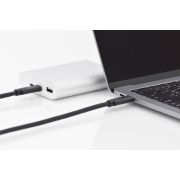 ASSMANN-Electronic-1m-2xUSB-C-1m-USB-C-USB-C-Zwart-USB-kabel