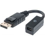 Manhattan 353403 DisplayPort Mini DisplayPort Zwart kabeladapter/verloopstukje