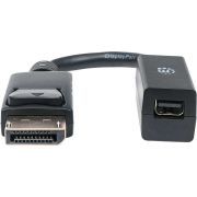 Manhattan-353403-DisplayPort-Mini-DisplayPort-Zwart-kabeladapter-verloopstukje