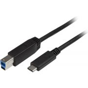 StarTech.com USB315CB2M 2m USB C USB B Zwart USB-kabel