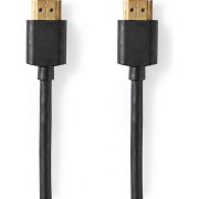 Valueline-High-Speed-HDMI-kabel-met-Ethernet-HDMI-Connector-HDMI-Connector-1-0-m-Zwart