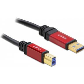 DeLOCK 82759 USB kabel 5.0m USB 3.0 A-B zwart