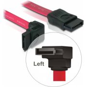 DeLOCK 88965 SATA Cable - 0.22m 0.22m Rood SATA-kabel