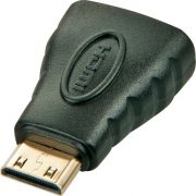 Lindy 41207 HDMI HDMI Zwart kabeladapter/verloopstukje